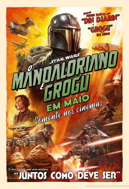 STAR WARS: O MANDALORIANO E GROGU